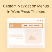 How to add custom navigation menus in WordPress themes